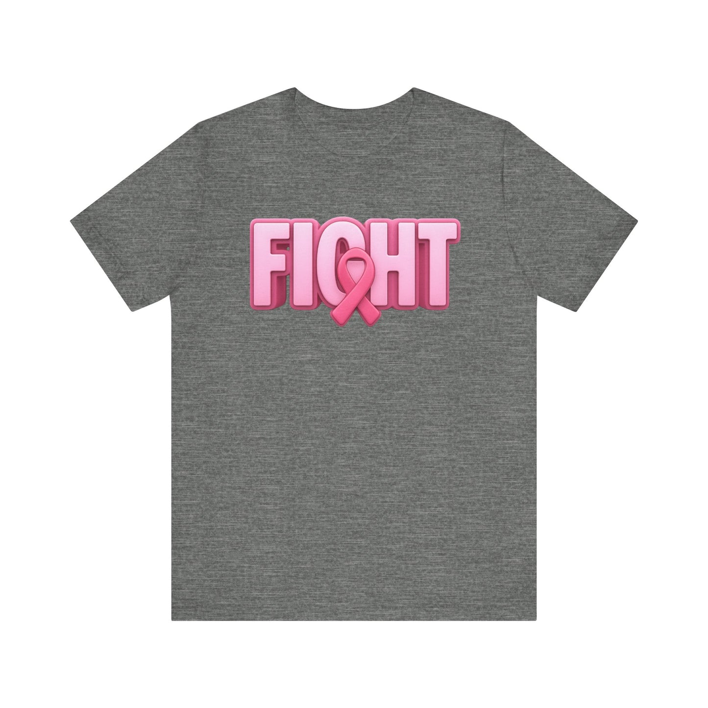 "FIGHT" Breast Cancer Awareness Unisex Tee