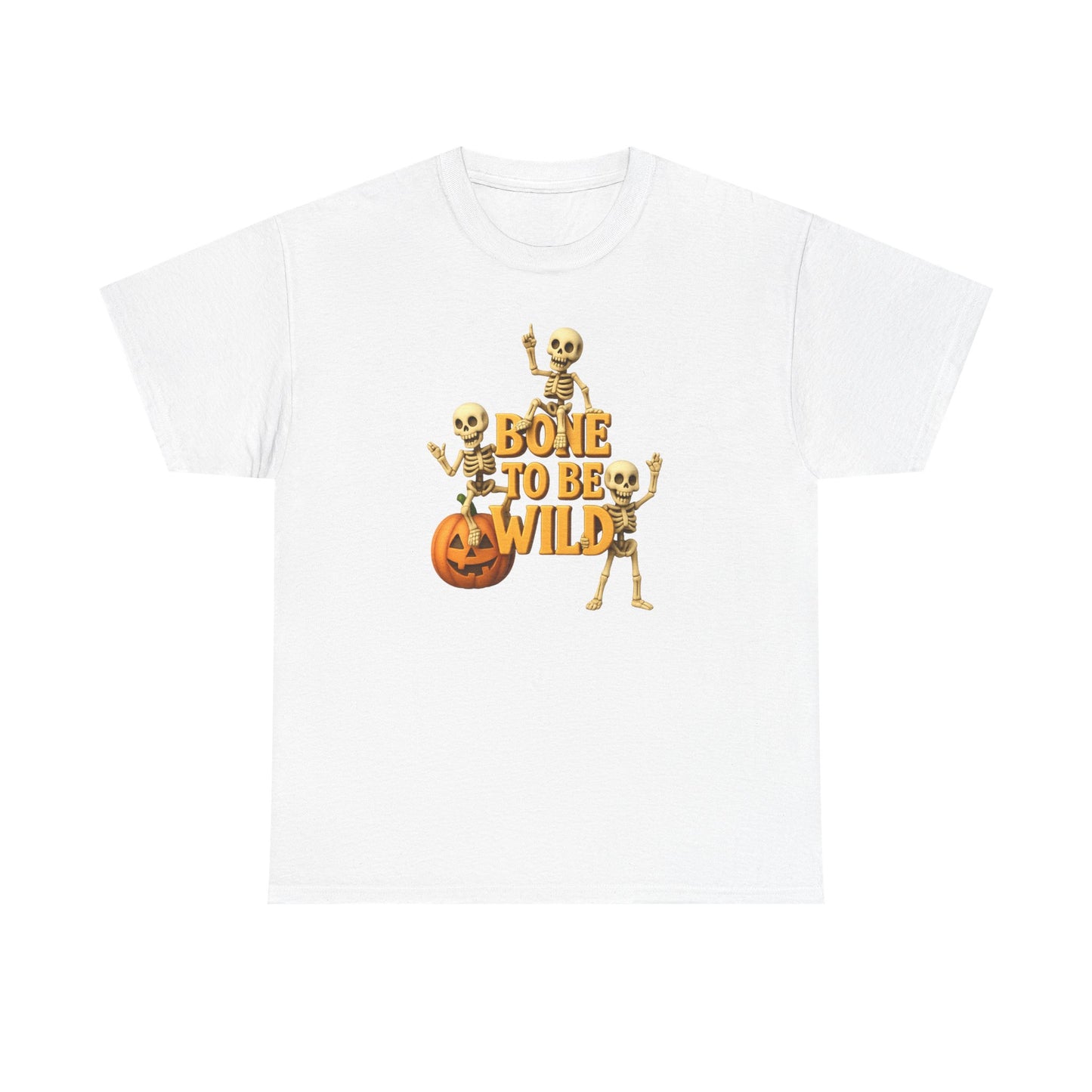 "Bone To Be Wild" Halloween Unisex Tee