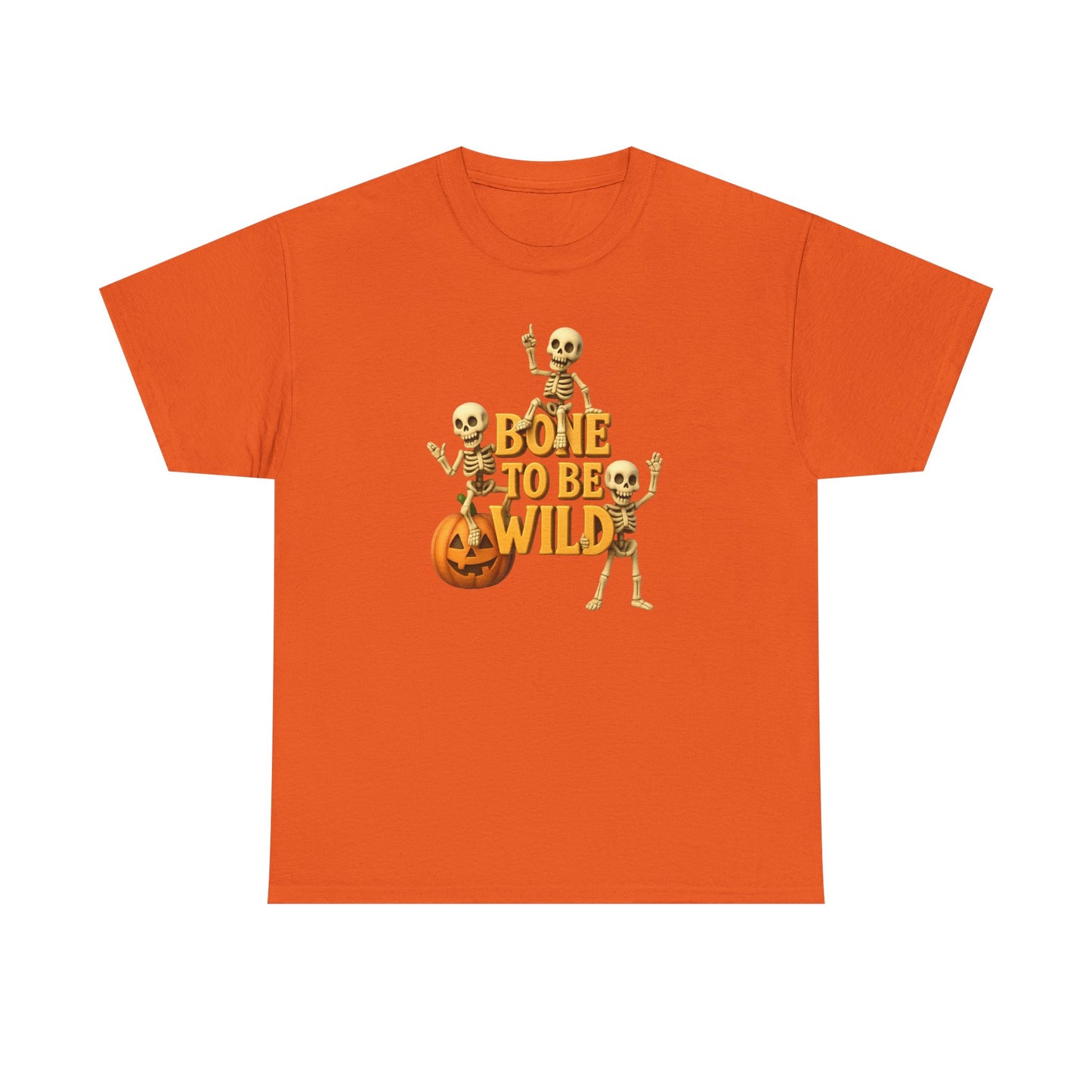 "Bone To Be Wild" Halloween Unisex Tee