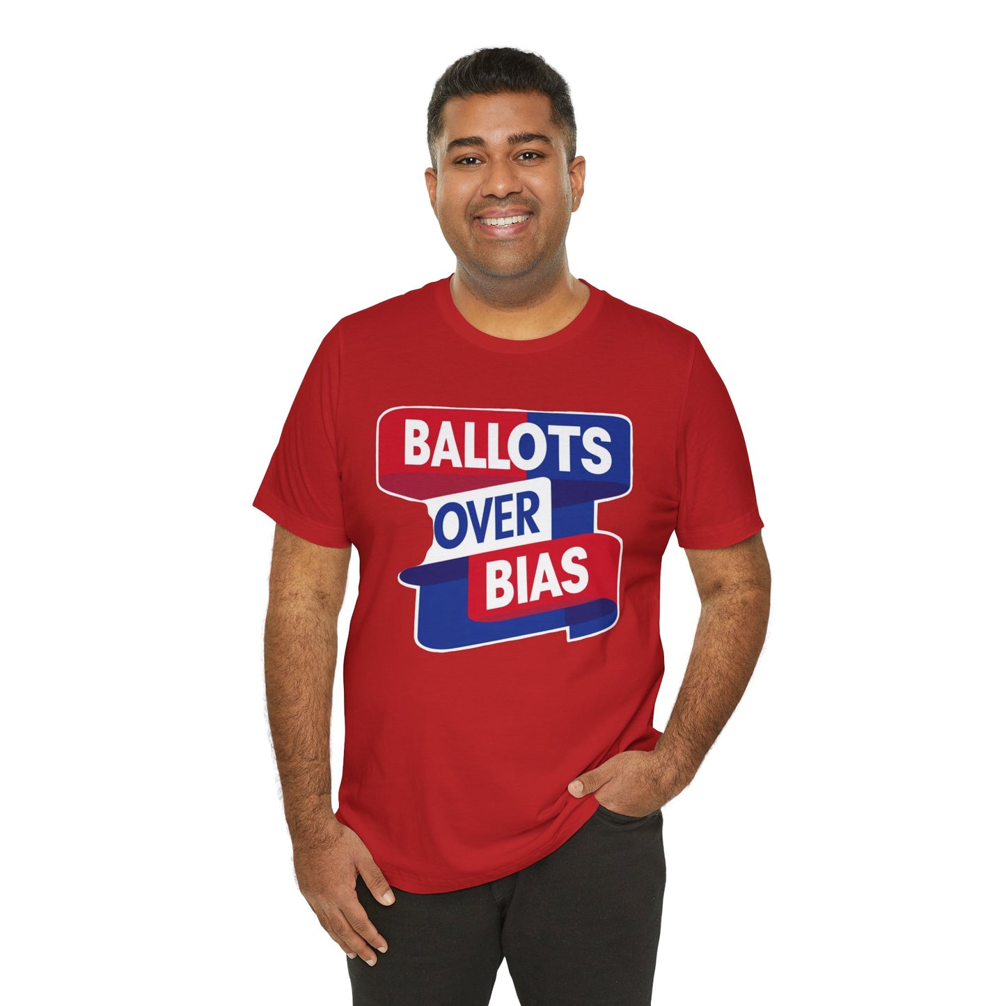 Ballot Over Bias - Unisex Jersey Short Sleeve Tee