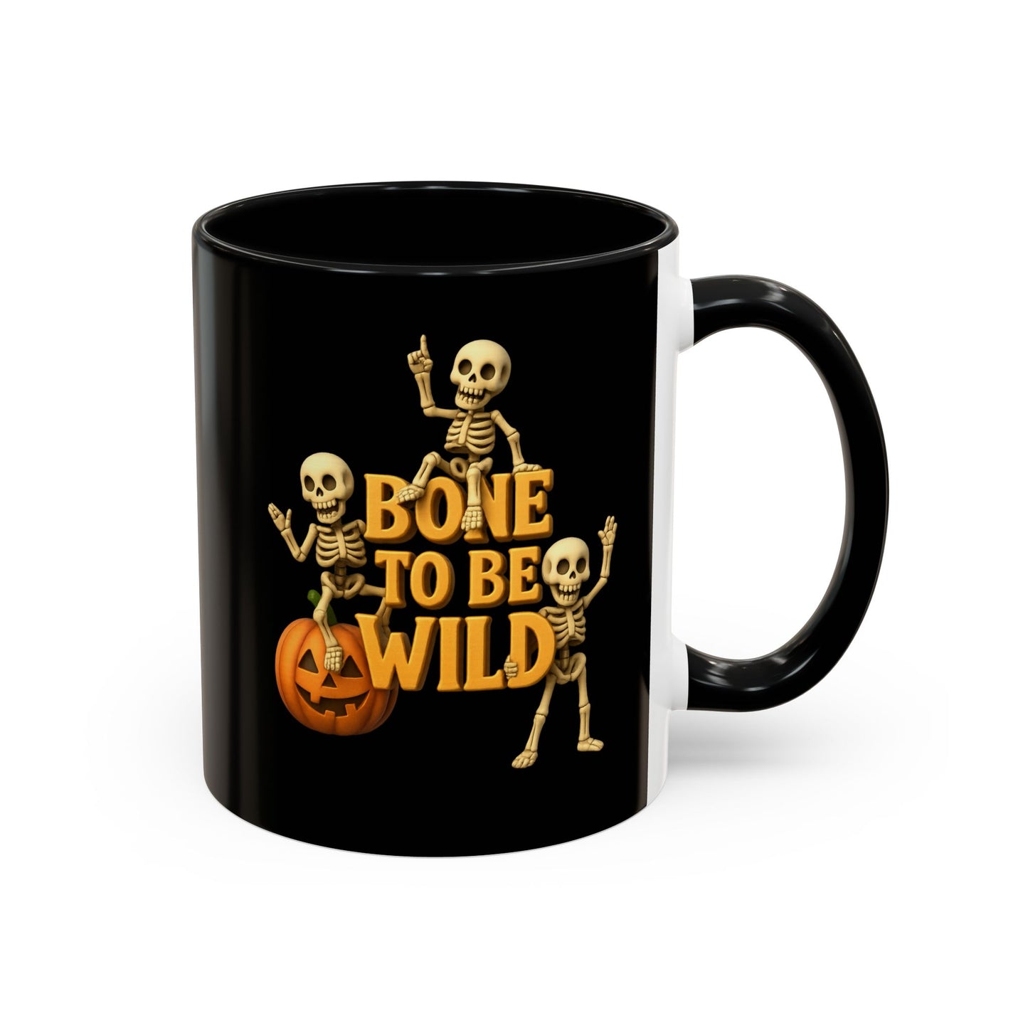 "Bone To Be Wild" Halloween Coffee Mug