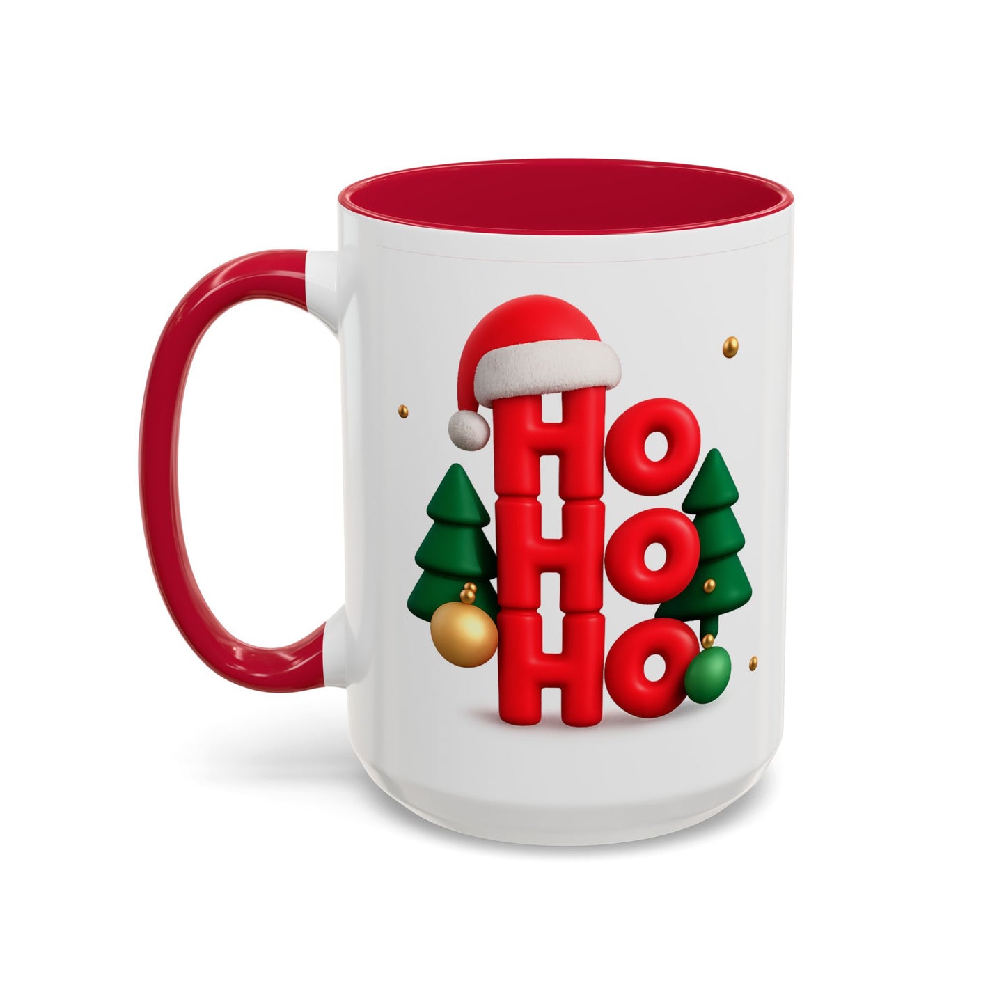 "Ho Ho Ho" Accent Mug