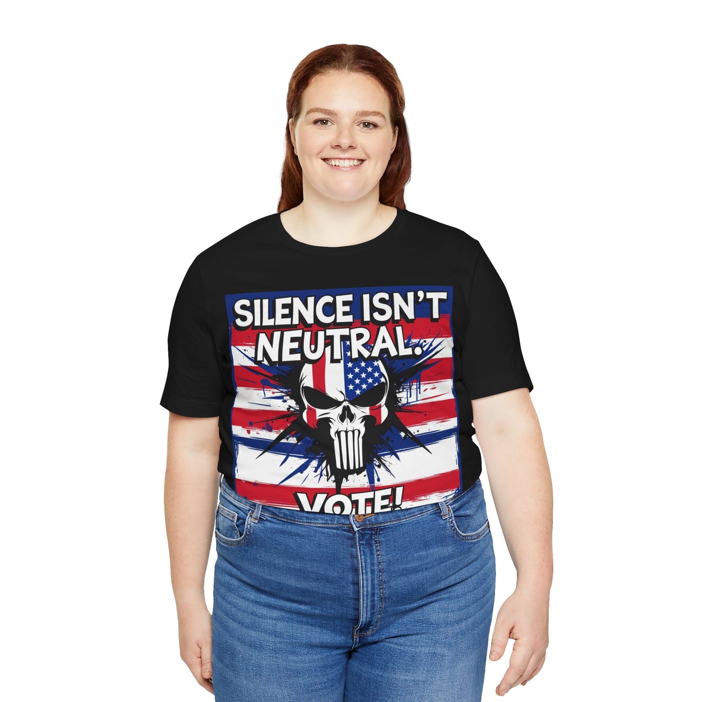 Silence Isn't Neutral. Vote! - Unisex Jersey Short Sleeve Tee