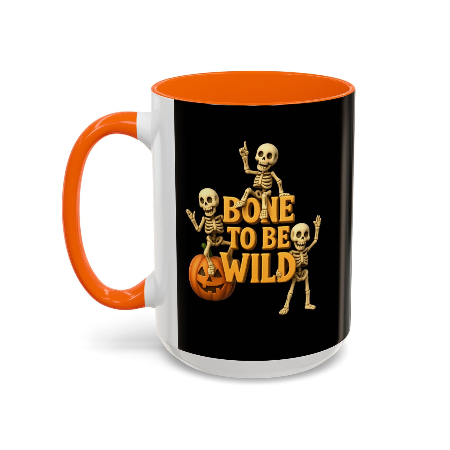 "Bone To Be Wild" Halloween Coffee Mug