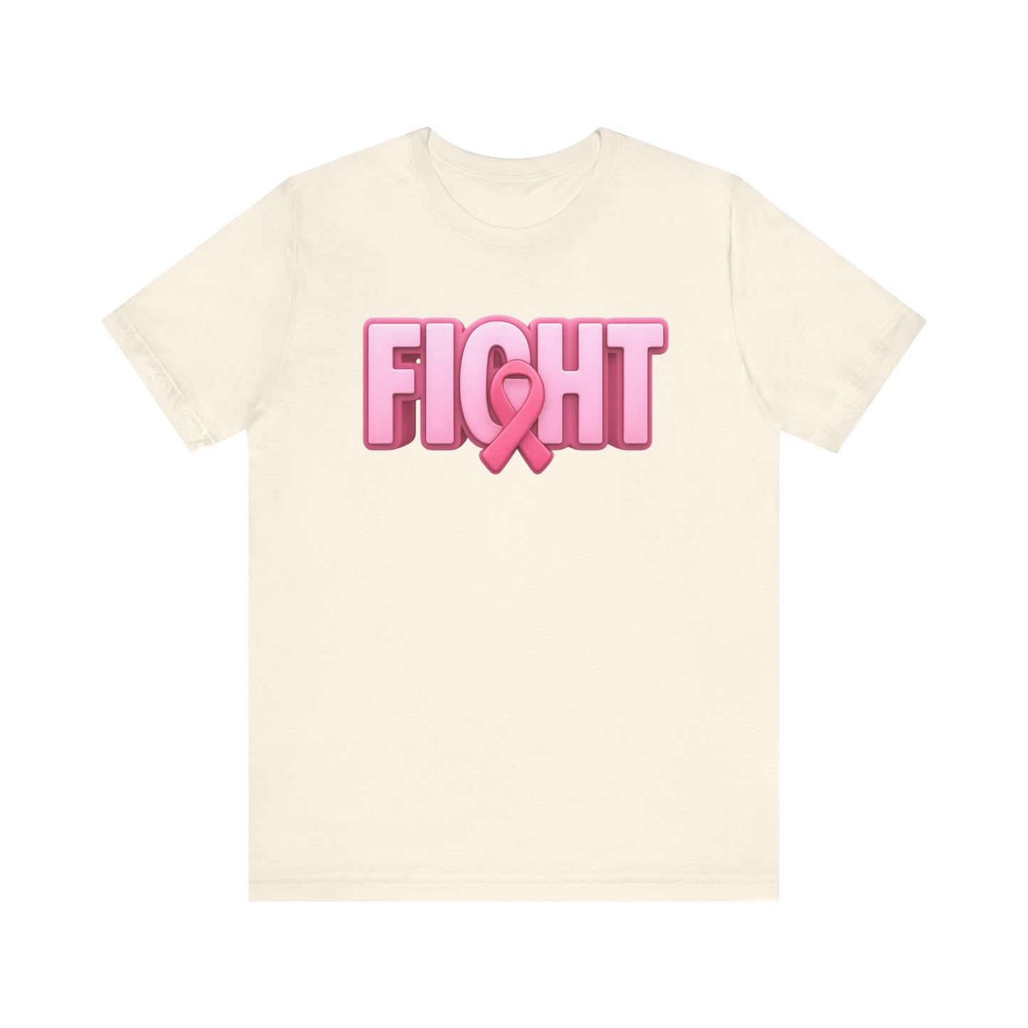 "FIGHT" Breast Cancer Awareness Unisex Tee