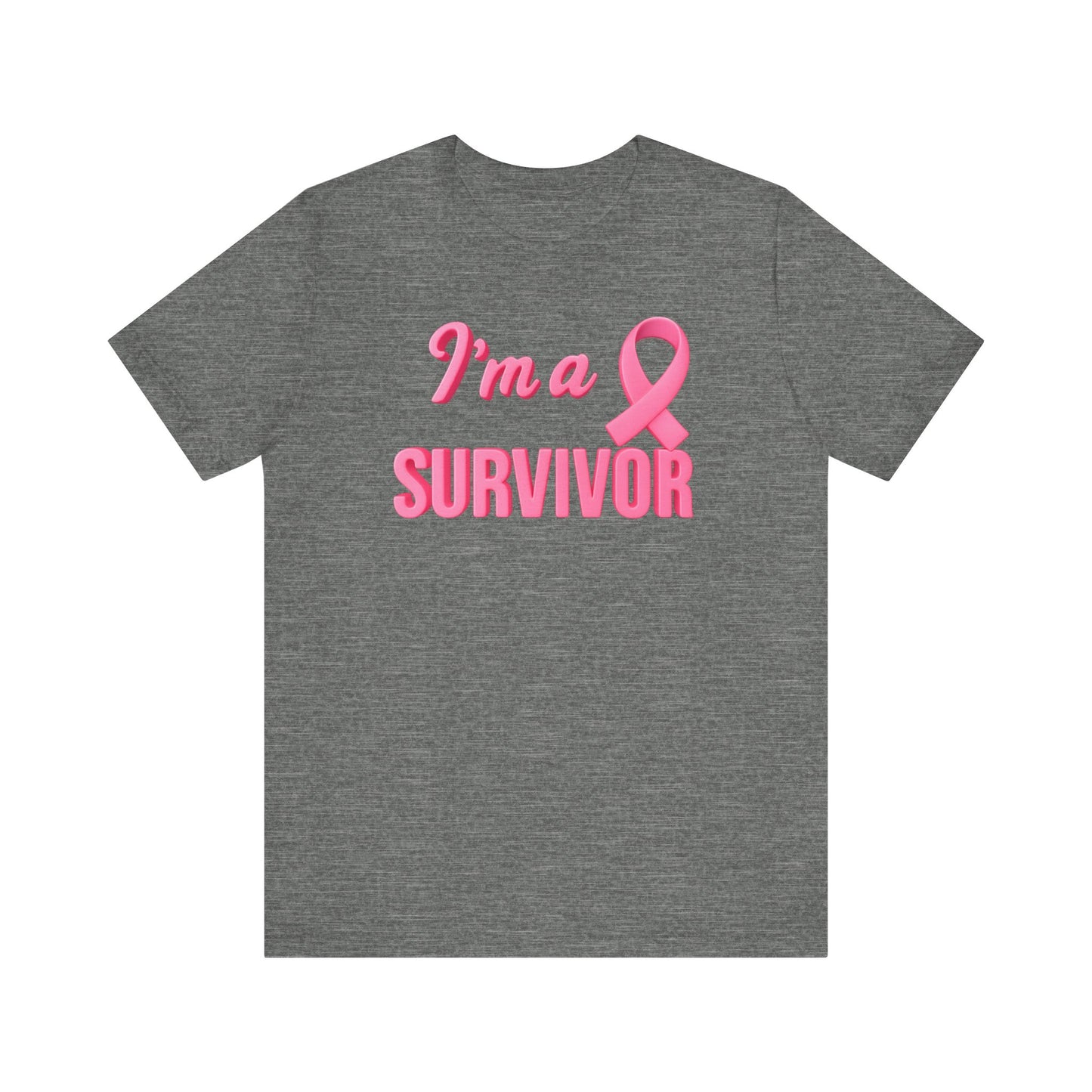 I'm A Survivor Breast Cancer Awareness Unisex Tee