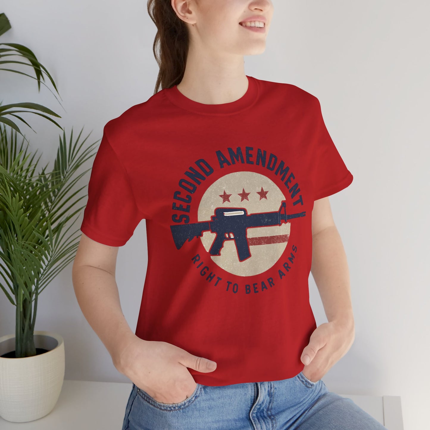 2nd Amendment Unisex Short Sleeve Tee (Unapologetic)