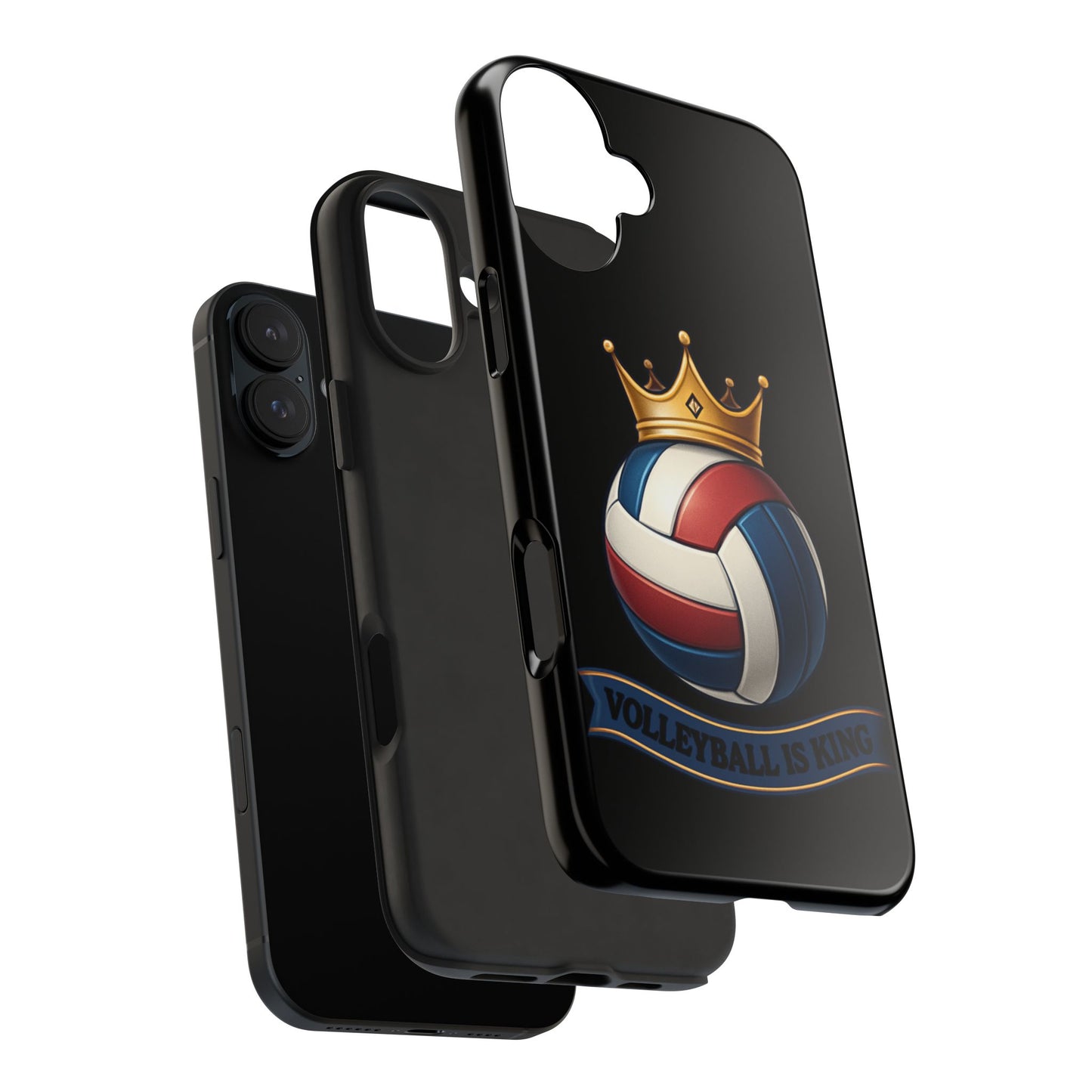 Volleyball Is King - Tough Phone Cases