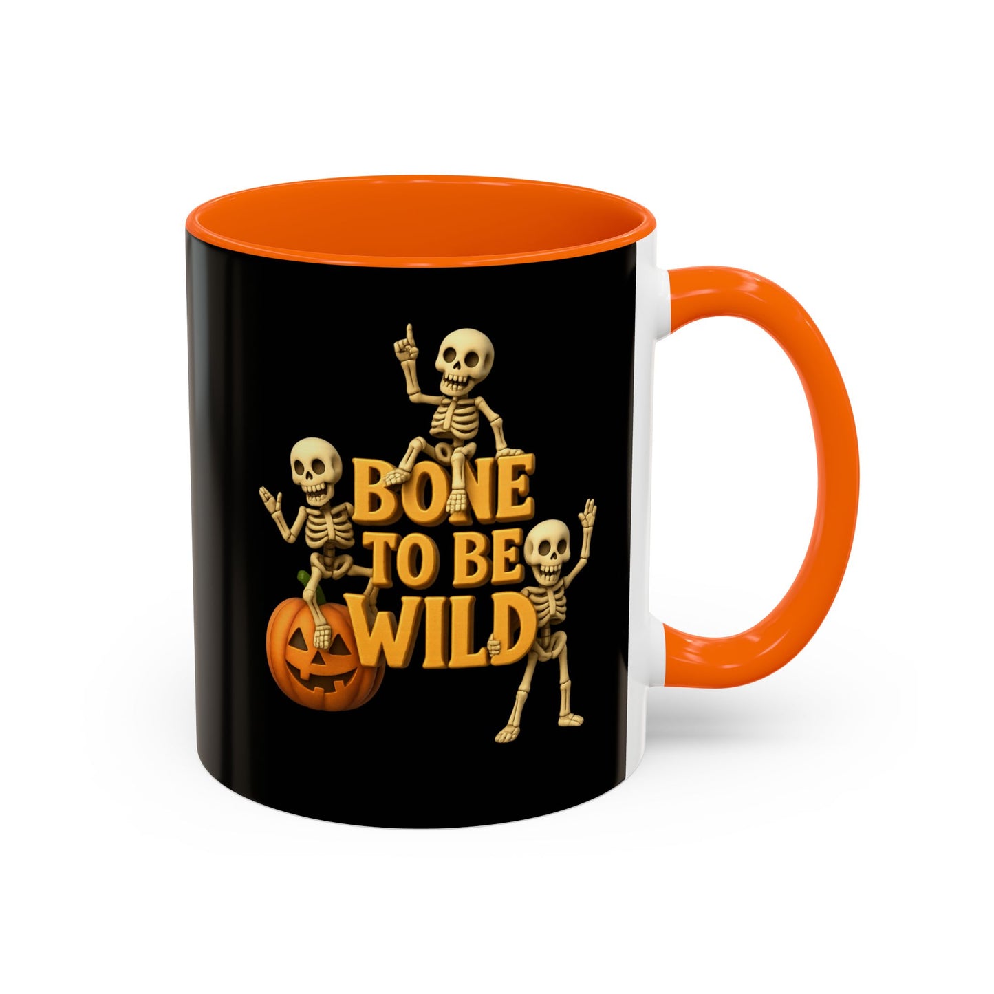 "Bone To Be Wild" Halloween Coffee Mug