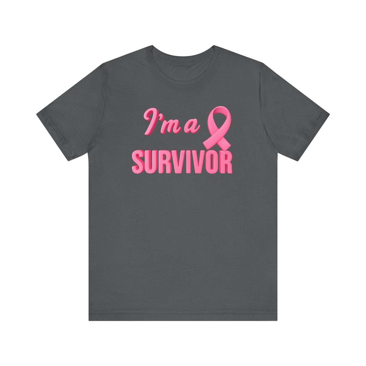 I'm A Survivor Breast Cancer Awareness Unisex Tee