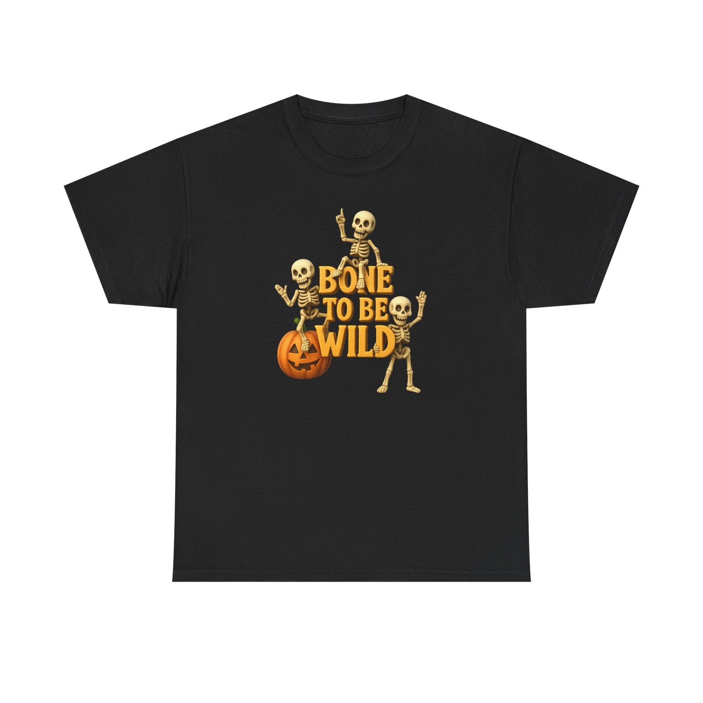 "Bone To Be Wild" Halloween Unisex Tee