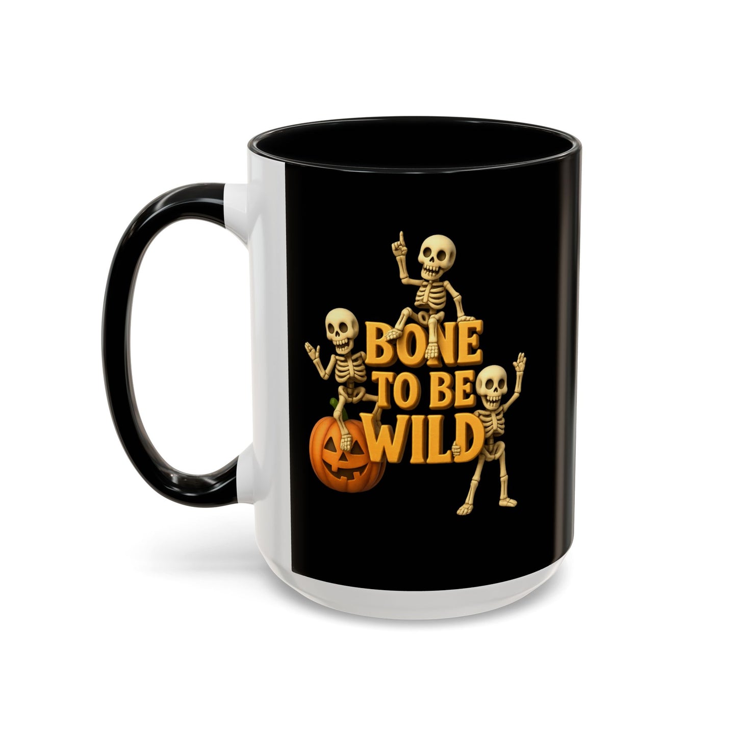 "Bone To Be Wild" Halloween Coffee Mug