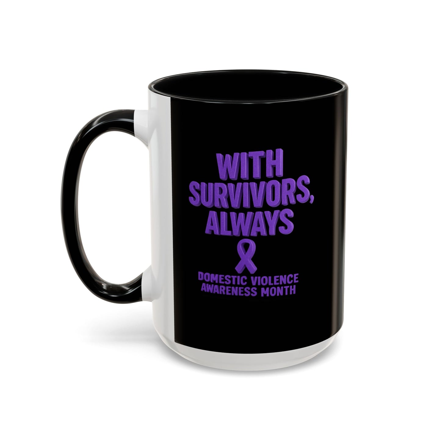 With Survivors Always, Ribbons - Mug (11, 15oz)