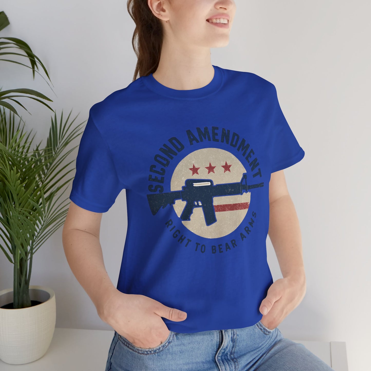 2nd Amendment Unisex Short Sleeve Tee (Unapologetic)