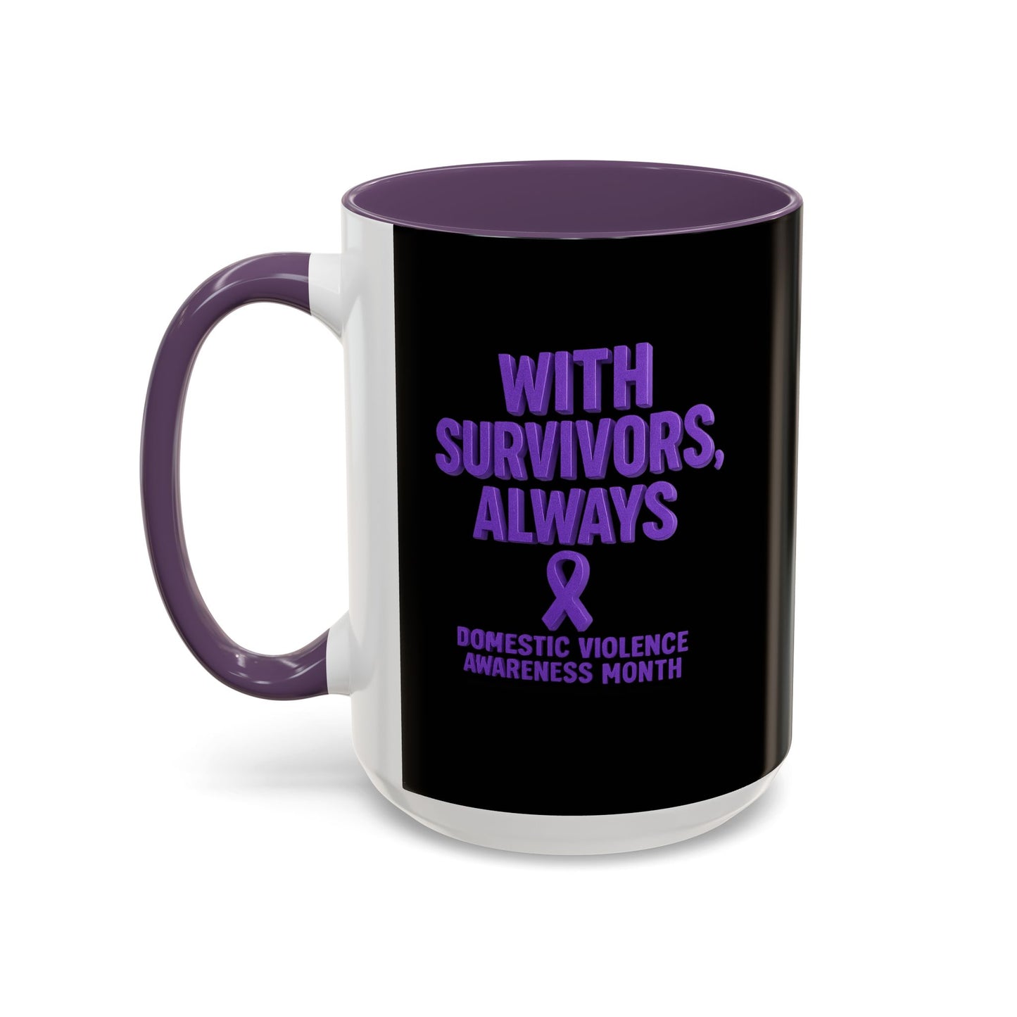 With Survivors Always, Ribbons - Mug (11, 15oz)