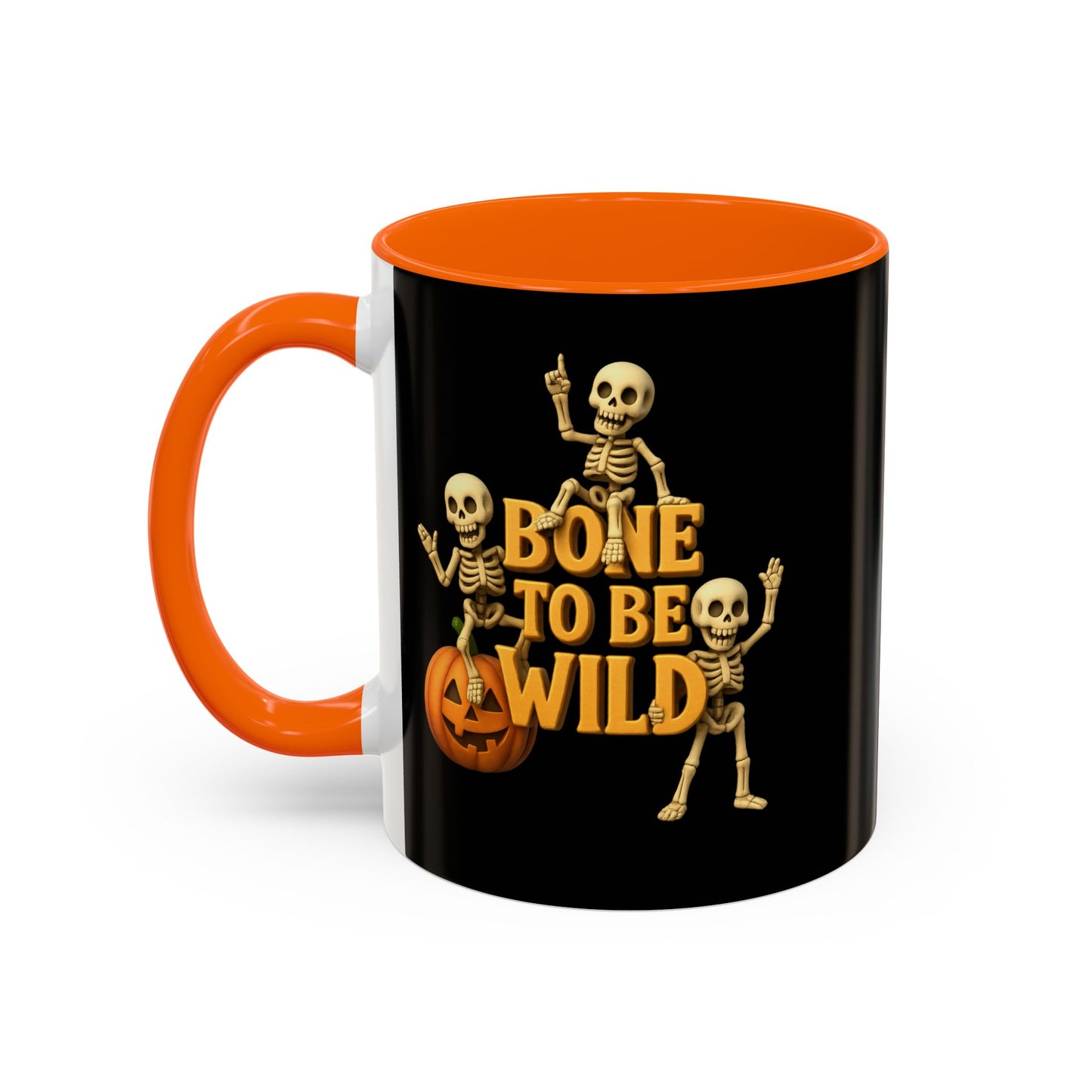 "Bone To Be Wild" Halloween Coffee Mug