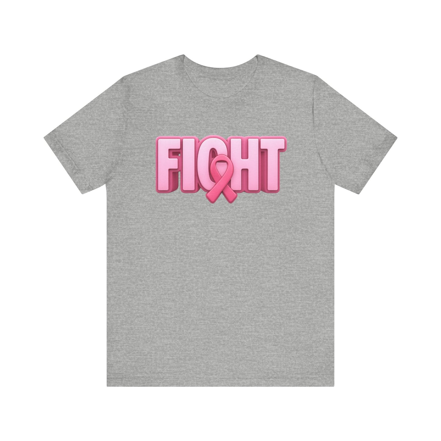 "FIGHT" Breast Cancer Awareness Unisex Tee
