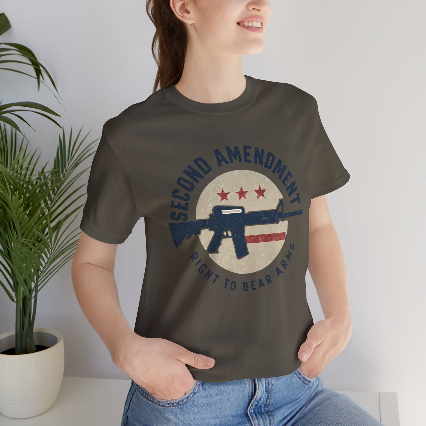 2nd Amendment Unisex Short Sleeve Tee (Unapologetic)