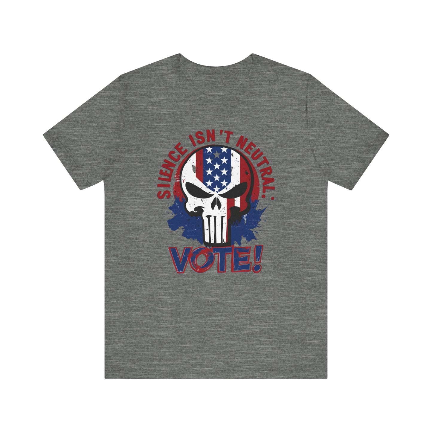 Silence Isn’t Neutral. Vote! - Unisex Jersey Short Sleeve Tee (Bold)