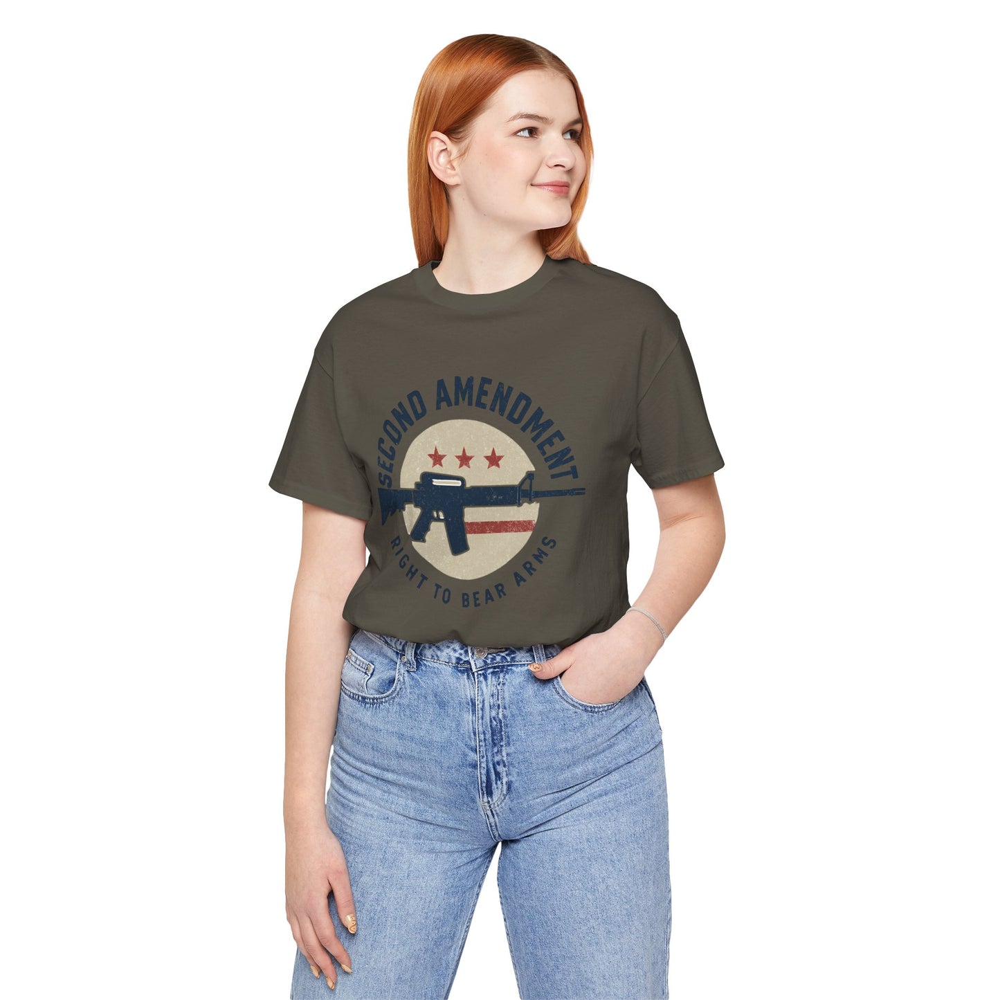 2nd Amendment Unisex Short Sleeve Tee (Unapologetic)