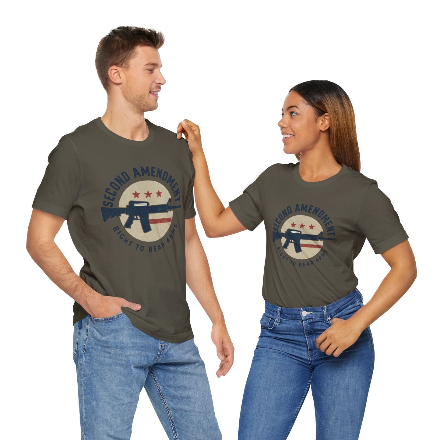 2nd Amendment Unisex Short Sleeve Tee (Unapologetic)