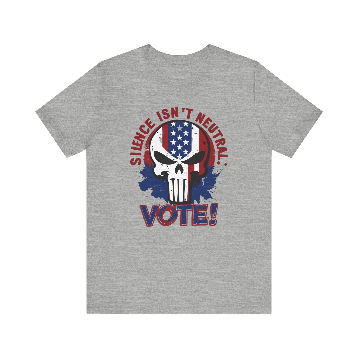 Silence Isn’t Neutral. Vote! - Unisex Jersey Short Sleeve Tee (Bold)