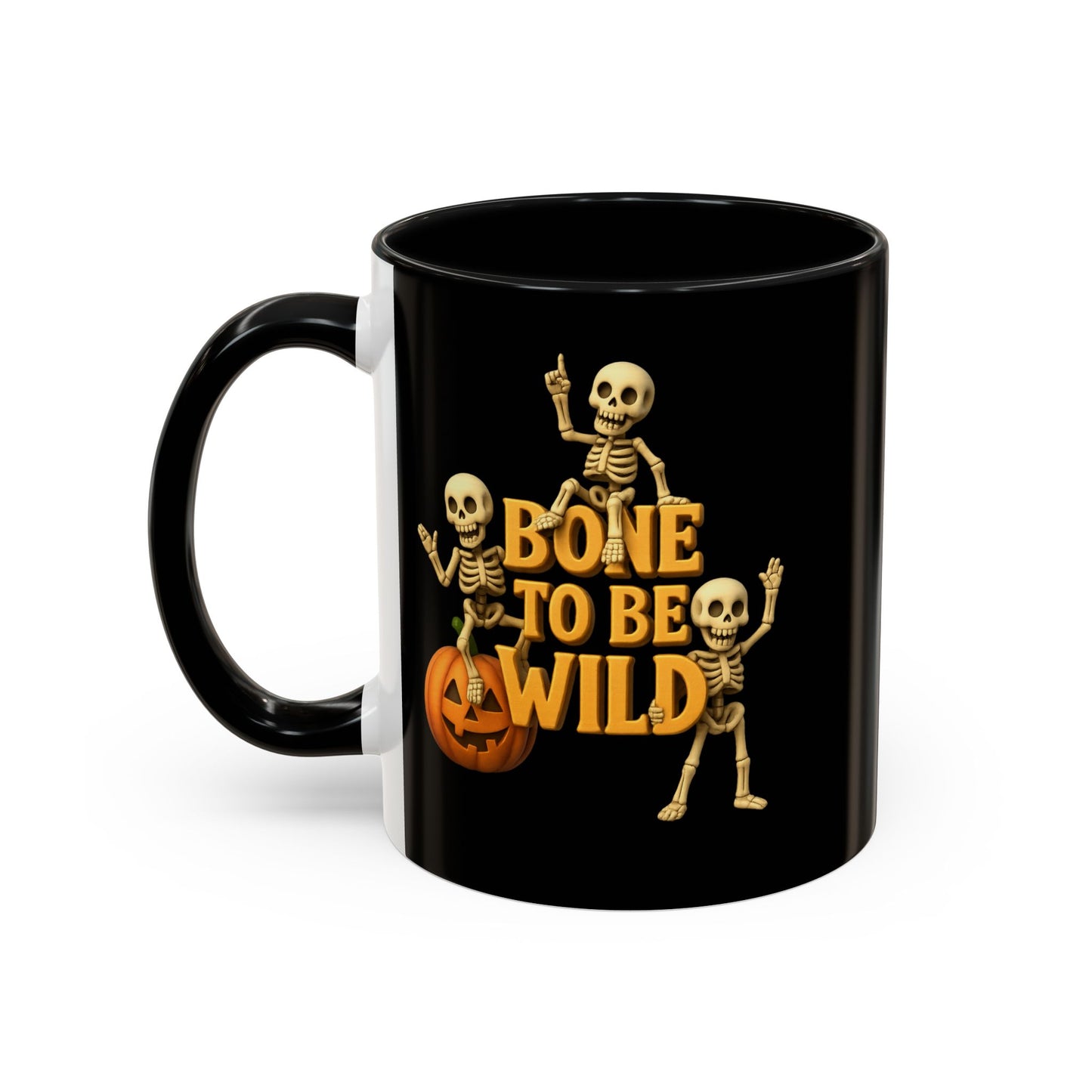 "Bone To Be Wild" Halloween Coffee Mug