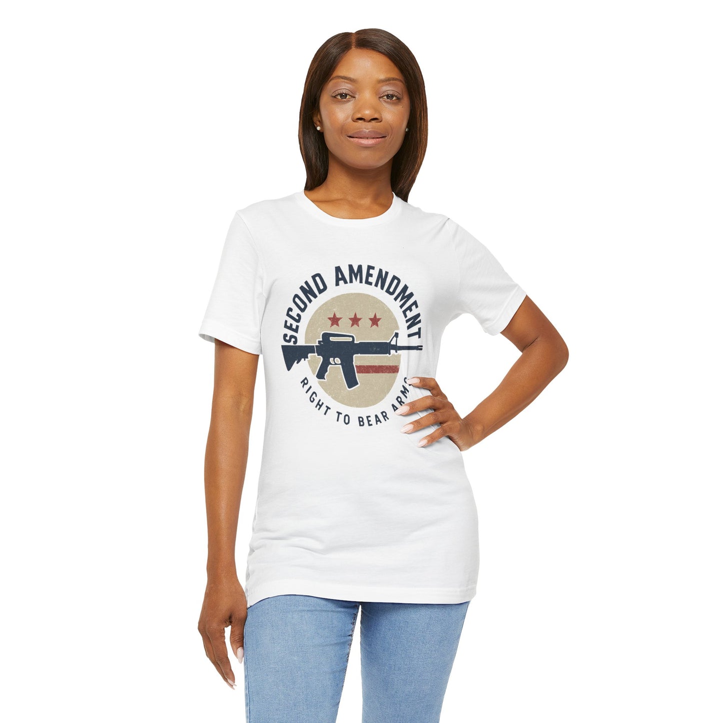 2nd Amendment Unisex Short Sleeve Tee (Unapologetic)