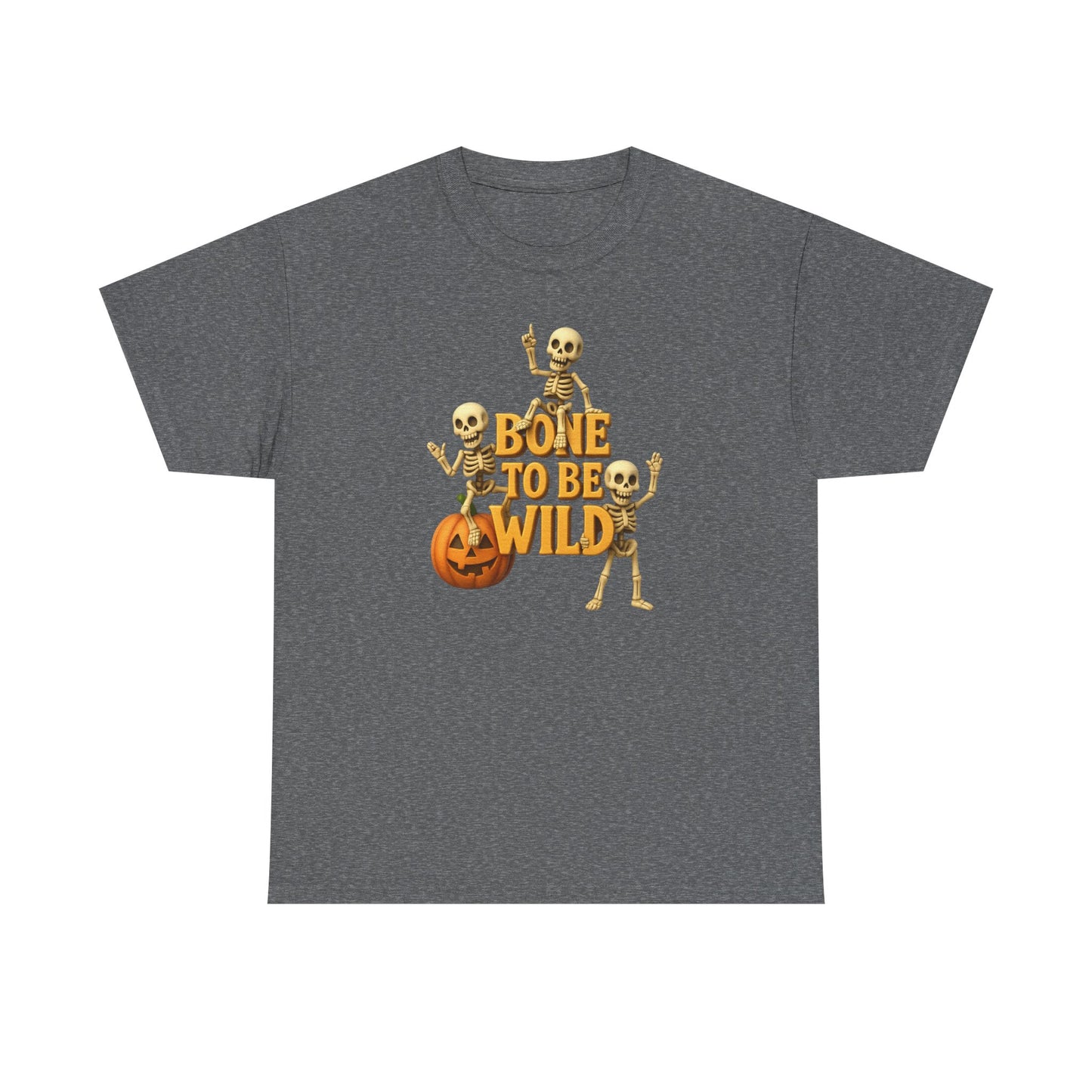 "Bone To Be Wild" Halloween Unisex Tee