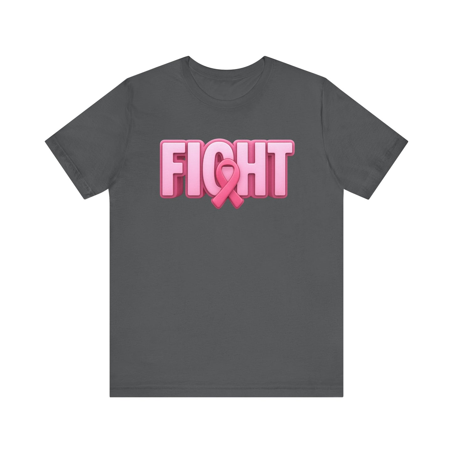 "FIGHT" Breast Cancer Awareness Unisex Tee