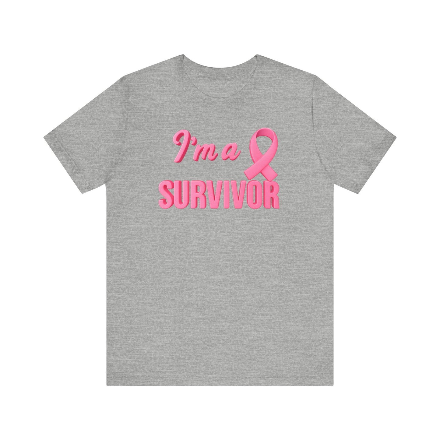 I'm A Survivor Breast Cancer Awareness Unisex Tee