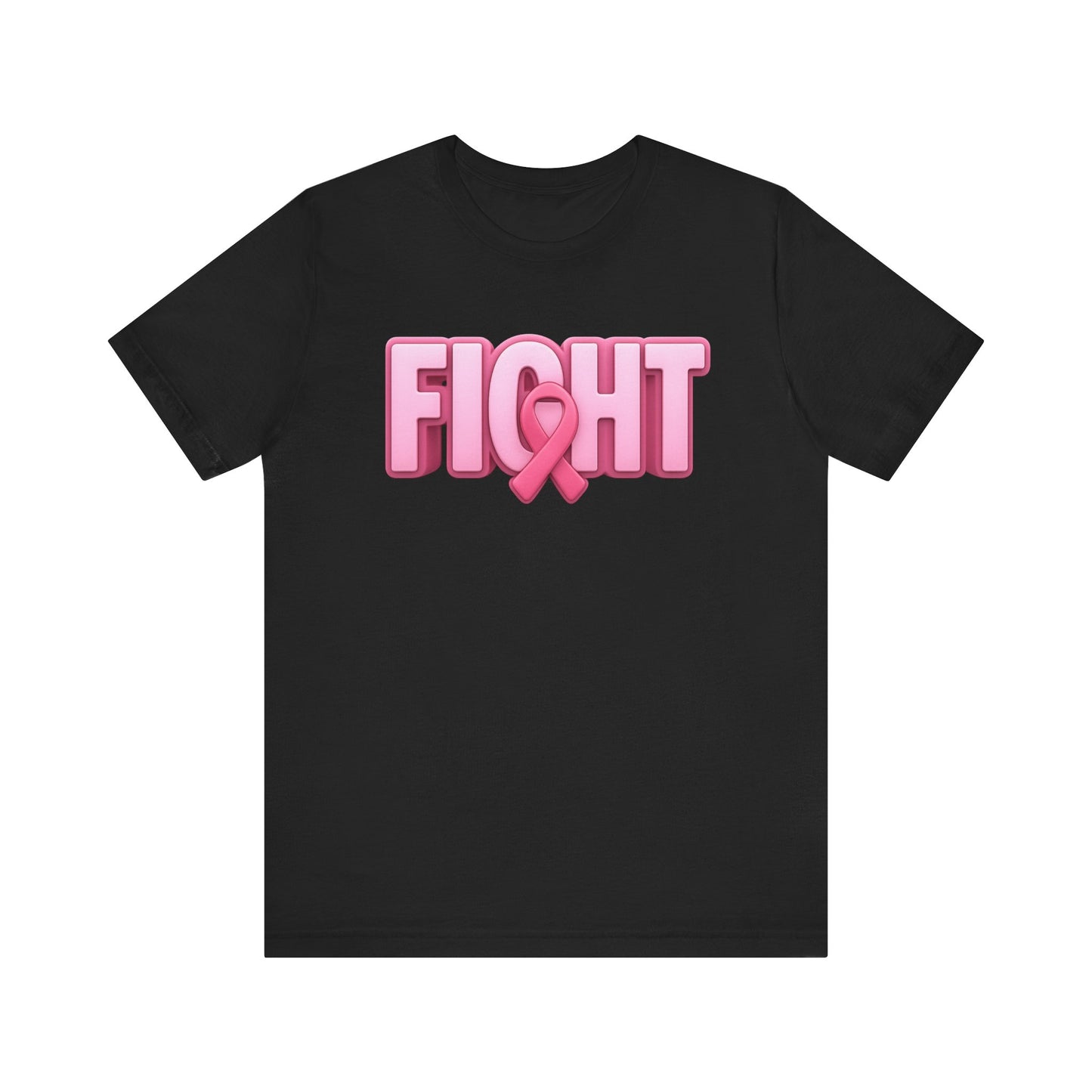 "FIGHT" Breast Cancer Awareness Unisex Tee
