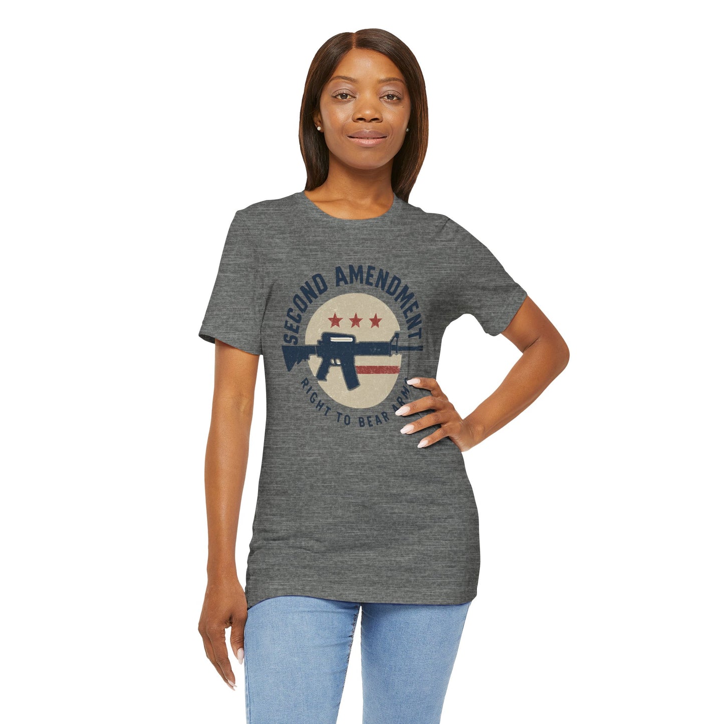 2nd Amendment Unisex Short Sleeve Tee (Unapologetic)