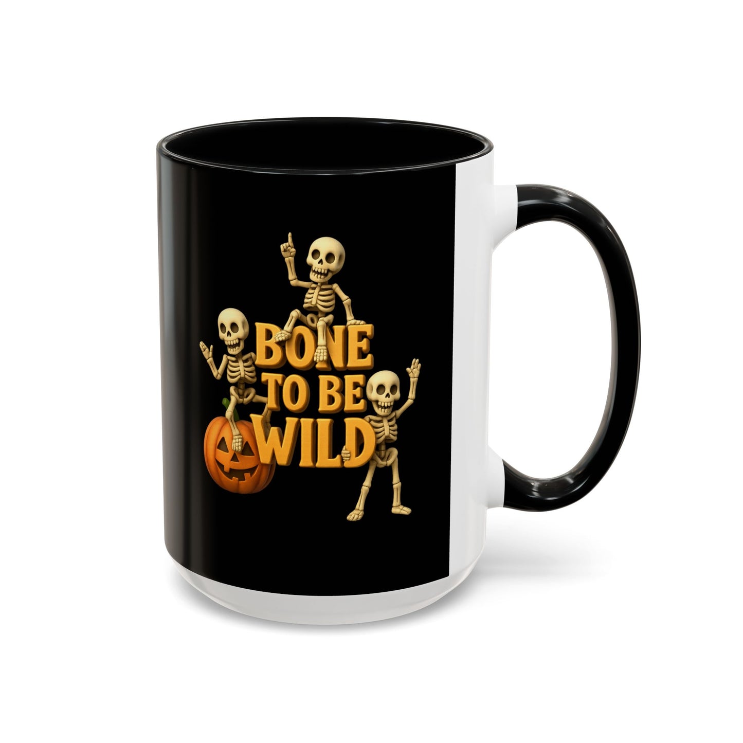 "Bone To Be Wild" Halloween Coffee Mug
