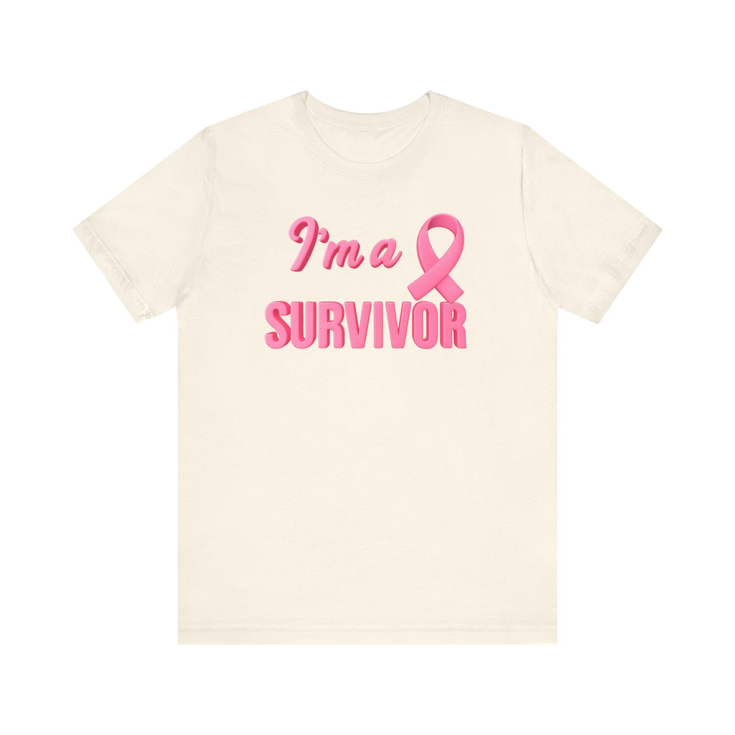 I'm A Survivor Breast Cancer Awareness Unisex Tee