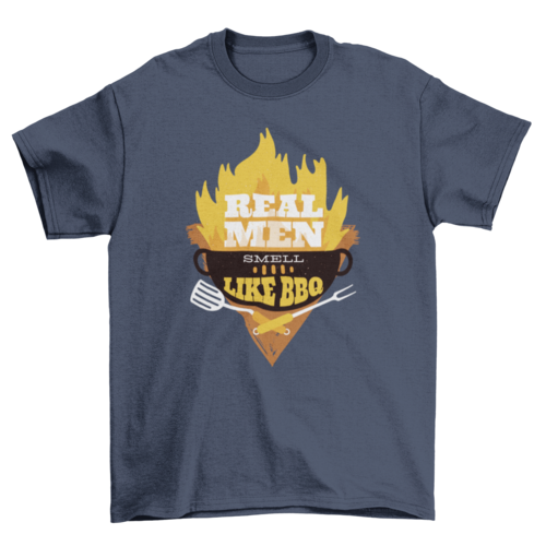 Real Men BBQ Tee
