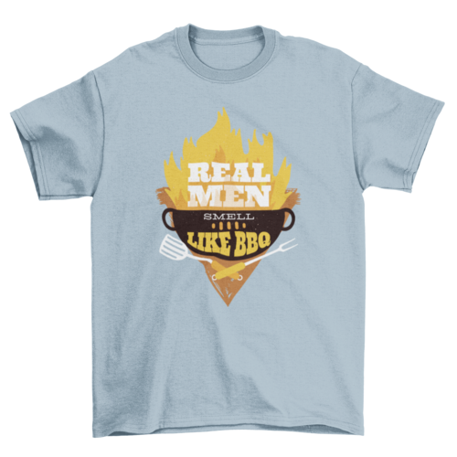 Real Men BBQ Tee