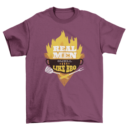 Real Men BBQ Tee