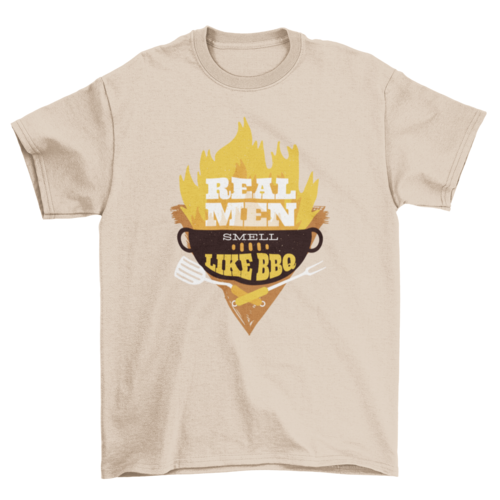 Real Men BBQ Tee