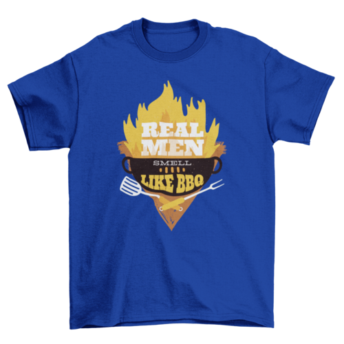 Real Men BBQ Tee
