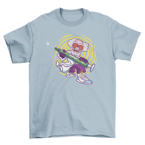 Cool mad scientist t-shirt