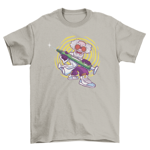 Cool mad scientist t-shirt