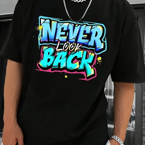 Never Look Back Men's Short Sleeved T-shirt