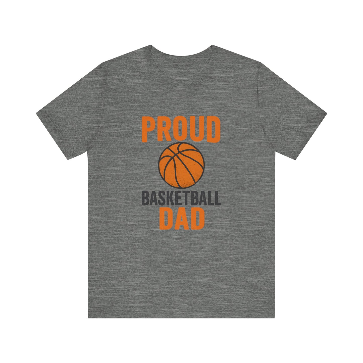 "Proud Basketball Dad" Jersey Tee