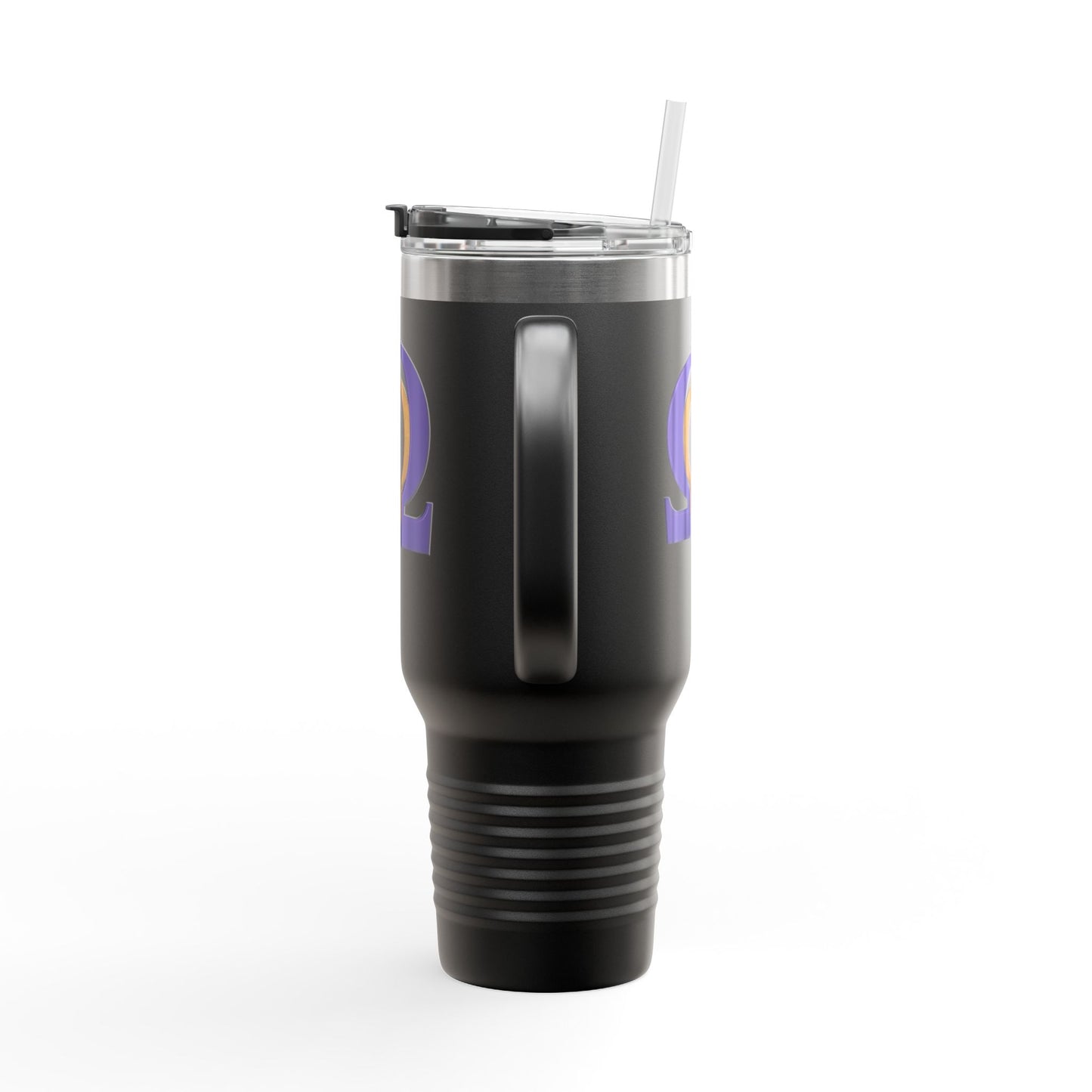 Omega Legacy Tumbler – Power in Every Sip - Insulated Travel Mug, 40oz
