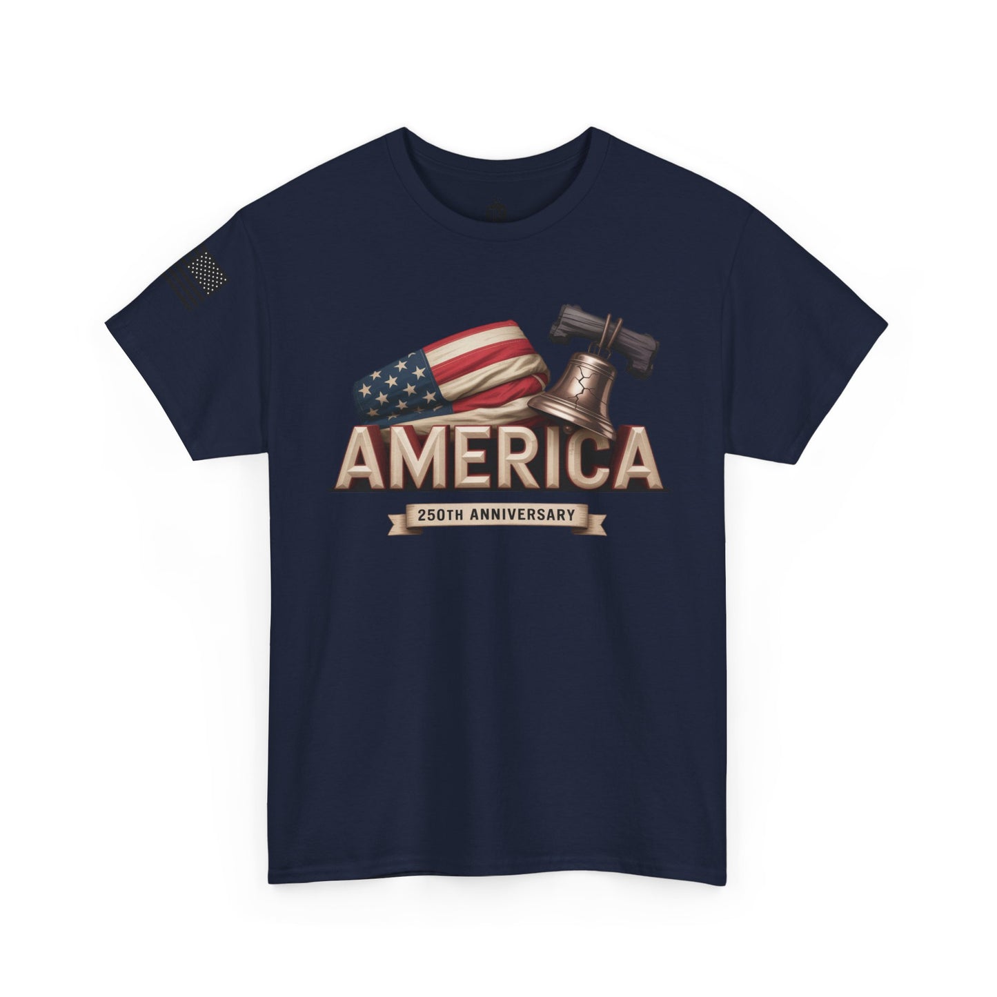 America Built. America Strong. USA 250th Anniversary Unisex Tee