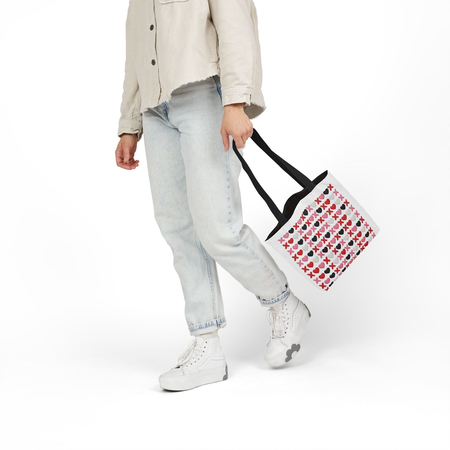 Bold XOXOX Pattern Tote Bag – Style That Carries Everything
