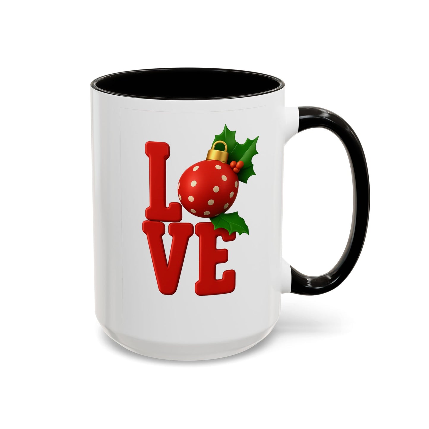 "LOVE" Accent Mugs