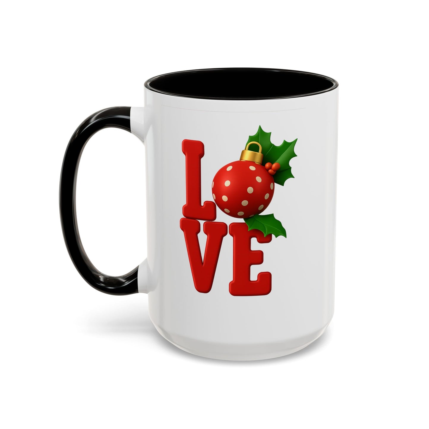 "LOVE" Accent Mugs