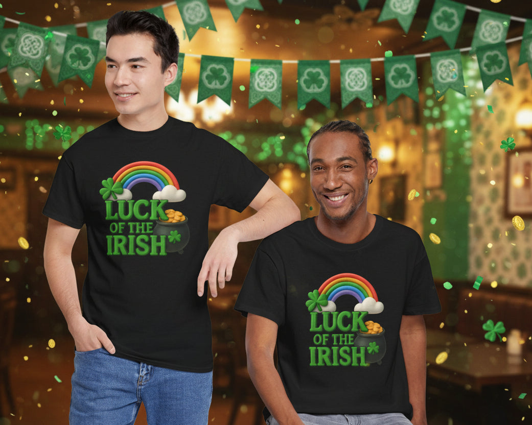 "Luck of the Irish" St. Patrick's Day Unisex Tee